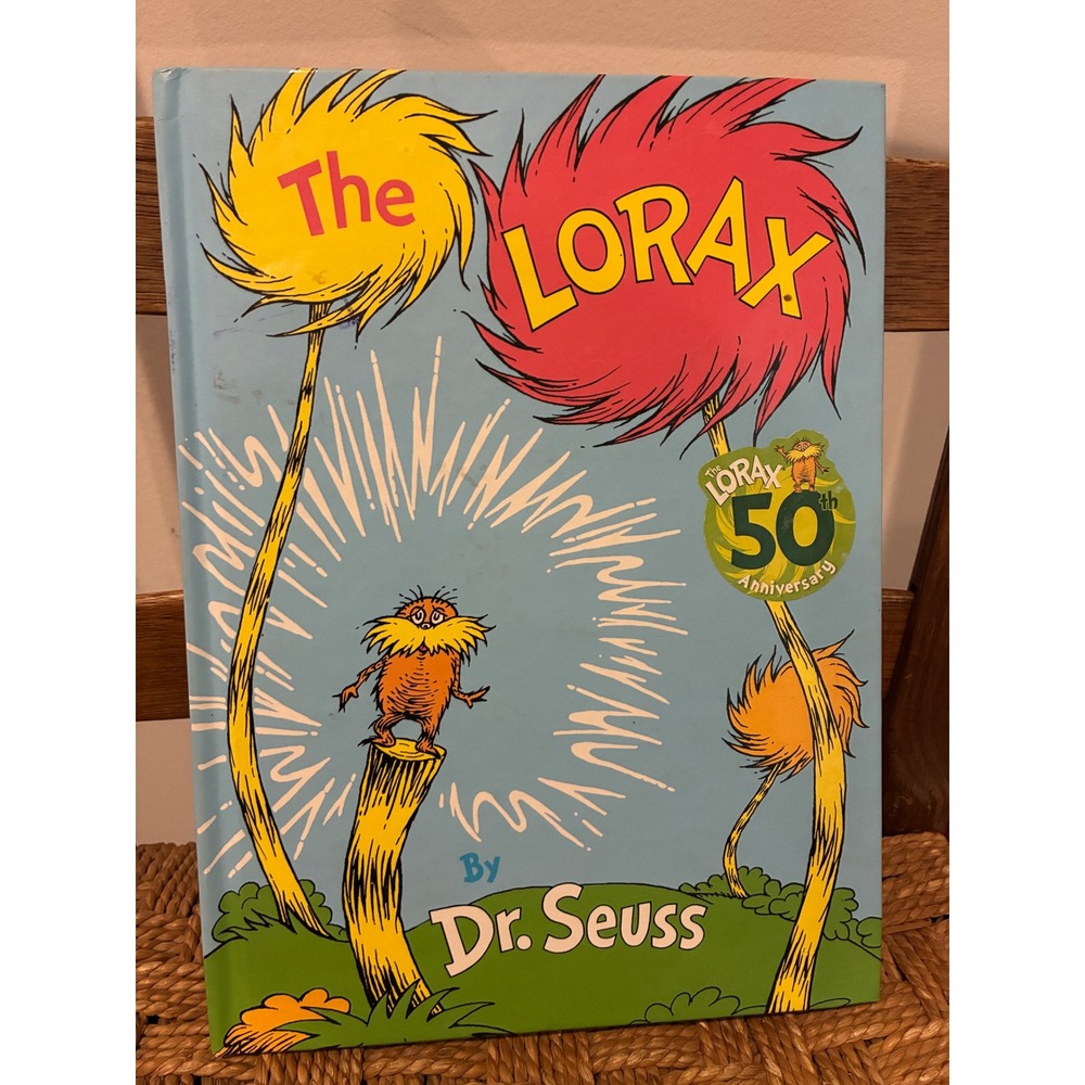 Dr. Seuss The Lorax Kids Hardcover 50th Anniversary Edition